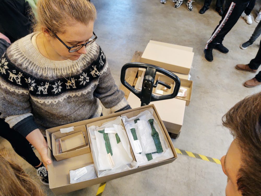 Historie på lager, skattejagt på museet